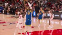Short-handed Warriors edge Rockets 115-113 in overtime thriller