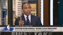 Stephen A. on calls to shorten NBA season: 'Can't have your cake and eat it too'