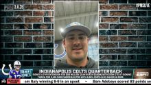 Daniel Jones on re-signing with Colts: 'I'm fired up to be back'