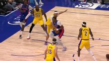 Los Angeles Lakers vs. Detroit Pistons: Game Highlights