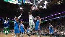 Brown scores 31 as Celtics rally to beat Thunder 119-109, snapping OKC’s 12-game win streak