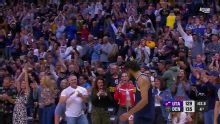 Jokic's triple-double, Murray and Johnson hit late 3s to rally Nuggets by Jazz, 135-129