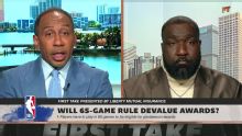 Stephen A.: Hope players keep complaining about NBA’s 65-game rule for awards