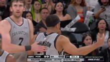 Fox scores 25 points to lead short-handed Spurs past Trail Blazers 112-101