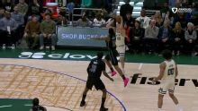 Green makes 11 3-pointers to set Bucks' single-game record in 125-108 win over Nets