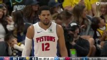 Pistons put up 81 points in the 1st half vs. Pacers