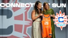 How Charlisse Leger-Walker made history at the 2026 WNBA draft