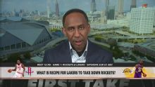 Stephen A.: Lakers should play with level of desperation vs. Rockets