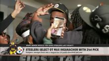 Stephen A. gives Steelers' first round an F
