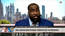 Stephen A.: Knicks should run offense through KAT