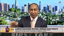 Stephen A. has some words for LeBron over MJ GOAT debate