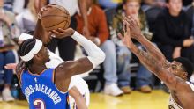 Thunder charge past Lakers 131-108 in Game 3 for another blowout in the champs' 7-0 playoff run