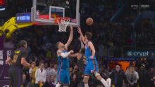 Champion Thunder hold off tenacious Lakers 115-110 in Game 4 for another playoff series sweep