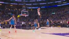 Champion Thunder hold off tenacious Lakers 115-110 in Game 4 for another playoff series sweep
