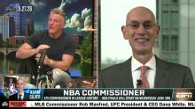 Adam Silver addresses state of flopping and officiating in NBA