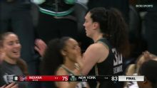 Breanna Stewart has 30 points as the Liberty rally past the Fever 83-75