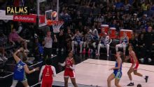 A'ja Wilson scores 32 points as the Aces beat the Wings 99-84 to avoid a sweep