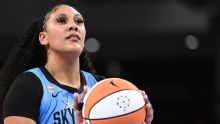 Kamilla Cardoso shoots 13 for 13 and scores 30 in WNBA-record shooting night as Sky beat Fire 124-94