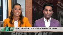 Shams: Celtics have started 'strongly shopping' Jaylen Brown to 8 to 10 teams