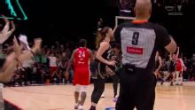New York Liberty beat the Las Vegas Aces 93-85 to win the Commissioner's Cup