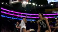 Nneka Ogwumike has a double-double to lead the Sparks past the Sky, 102-87