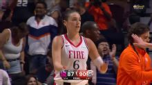 Aaliyah Edwards and Brittney Griner each score 20-plus to lead the Sun past the Fire 90-87