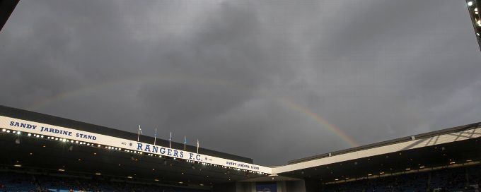 Two stabbed in brawl ahead of Rangers' Europa League game