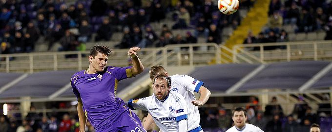 Fiorentina fall at home to Dinamo Minsk in Europa group stage finale