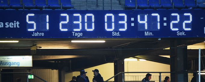Karlsruher hoping to end Hamburg's 52-year stay in the Bundesliga