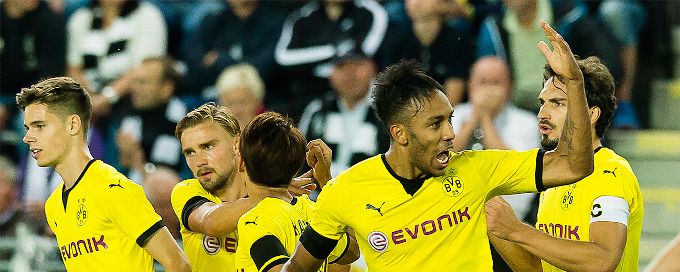 Dortmund rally from 3-0 down to win; Athletic Bilbao lose in Europa League