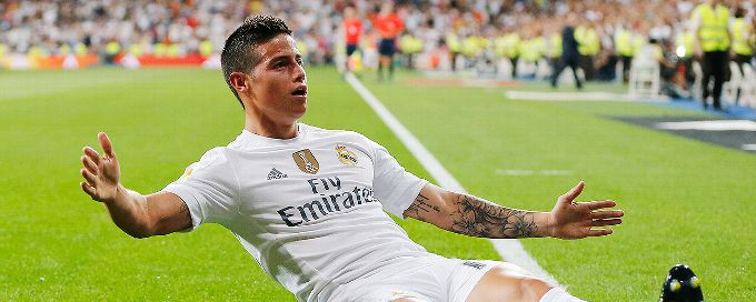 James Rodriguez, Jackson Martinez suffer minor injuries