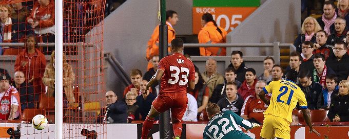 Liverpool held to draw by FC Sion in disappointing Europa League display