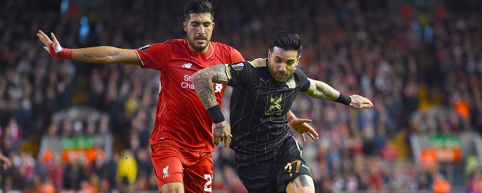 Liverpool fail to break down 10-man Rubin Kazan in Europa League draw