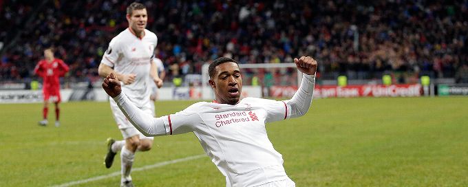 Jordon Ibe scores to give Liverpool a Europa League victory in Russia