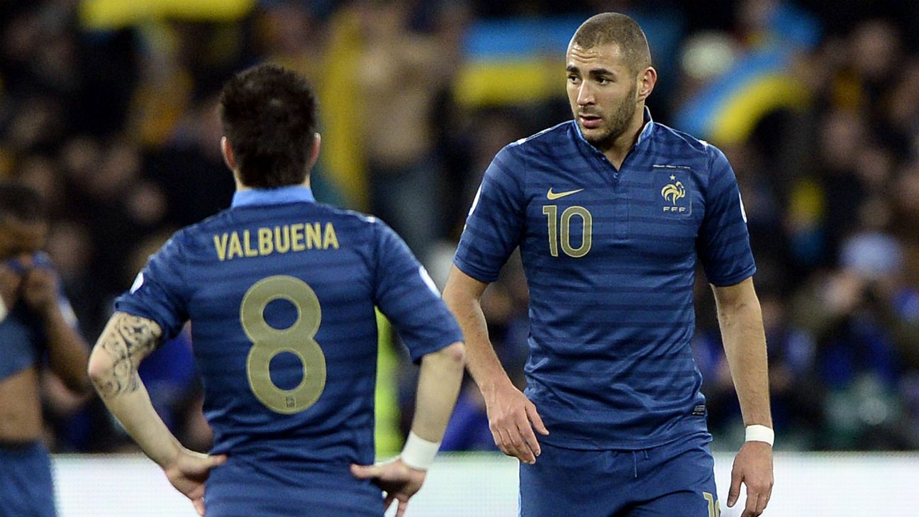 Benzema is facing trial for his involvement in Valbuena’s encryption