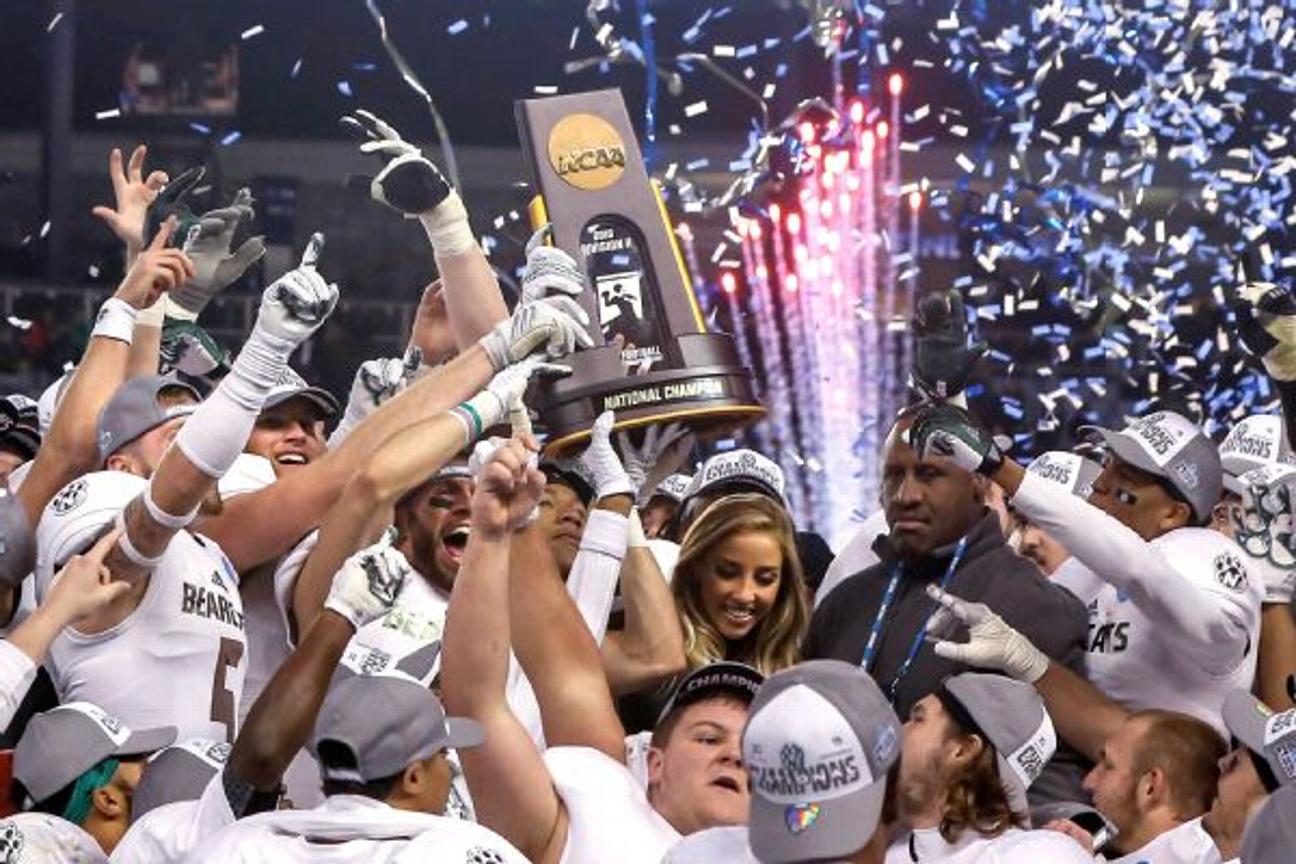 Northwest Missouri State used two turnovers and a big play to open a 24-0 first-half lead, then coasted in the second half en route to its fifth NCAA Division II title Saturday.