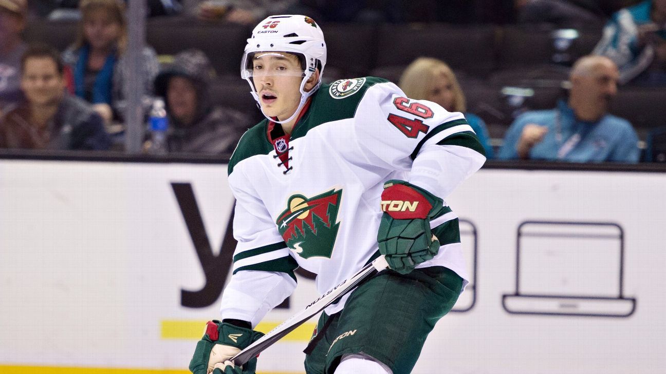 Wild's Spurgeon (hip, back) out rest of season