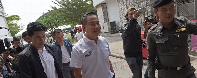 Five Thai league players, referee, officials charged with match fixing