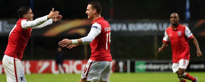 Braga advance to Europa League last 16 with FC Sion draw