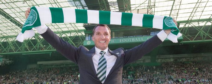Gibraltar side stun Brendan Rodgers' Celtic in Champions League qualifier