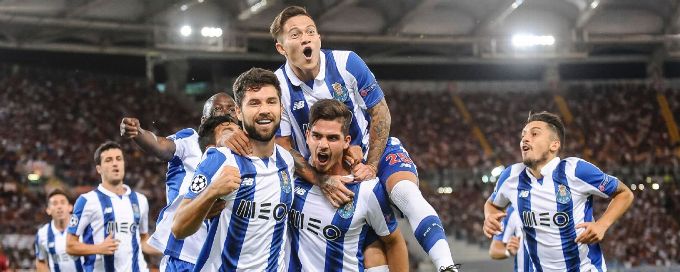 UCL: Roma see red and fall to Porto, Celtic hang on to reach group stage