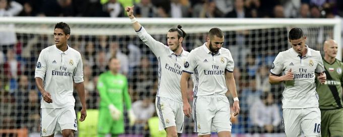 Gareth Bale, Real Madrid ease to 5-1 win over Legia Warsaw