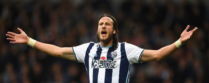 Defender Jonas Olsson leaves West Bromwich Albion after nine years