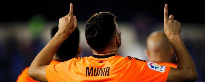 Munir strikes as Valencia beat Leganes, Espanyol level late vs. Alcorcon