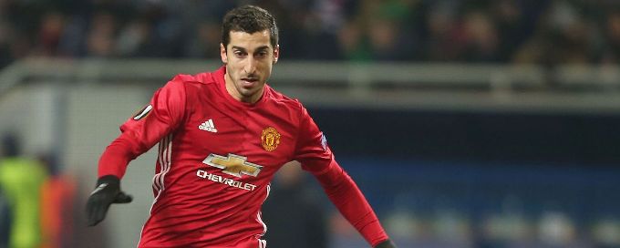 Henrikh Mkhitaryan strikes as Manchester United progress