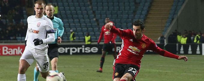 Man United wrap up Europa League Round of 32 spot with 2-0 win at Zorya