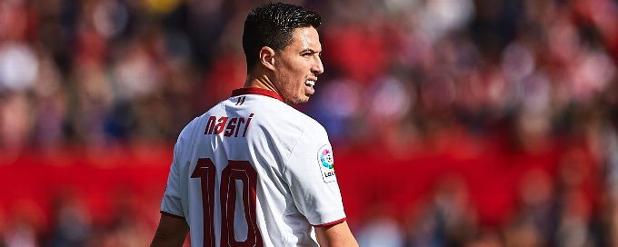 Sevilla settle for draw after Samir Nasri misses penalty; Real Sociedad win