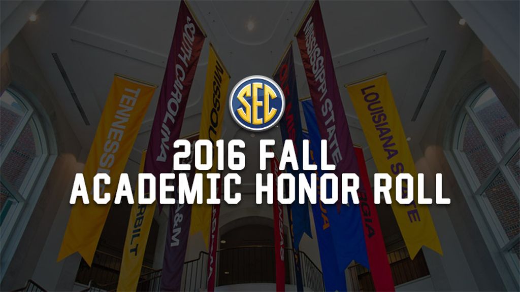 2016 Fall SEC Academic Honor Roll