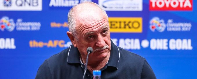 Luiz Felipe Scolari not expecting perfect Evergrande performance