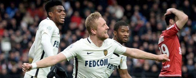 Monaco get back on track to beat Guingamp, restore lead atop Ligue 1